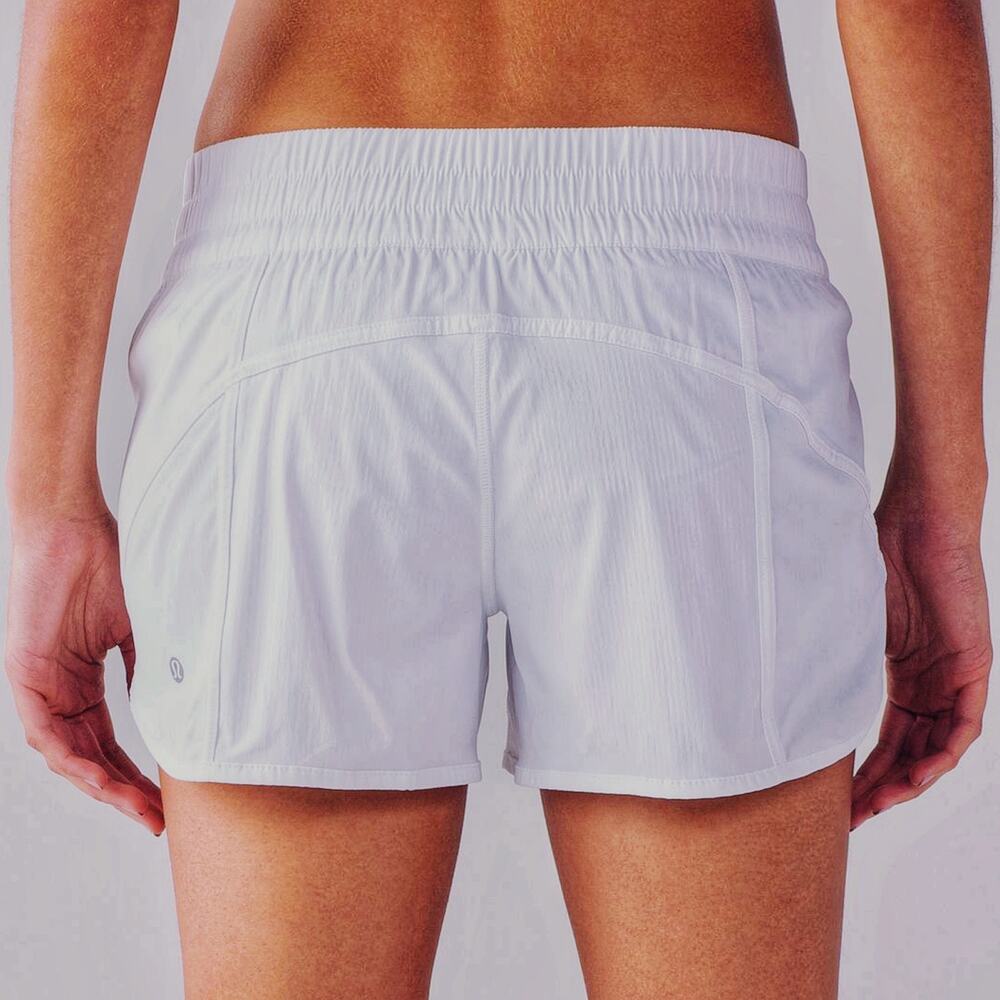 Lululemon 6 Tracker Short V 4" First Release Running Swift Pocket Workout Gym